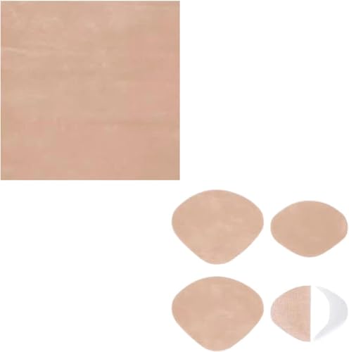 ZGHQHCDRH Fersenreparaturpflaster, Selbstklebendes Innenschuh-Flicken-Set for Reparaturlöcher, Sneaker-Fersen-Reparaturflicken, weich und langlebig(Khaki) von ZGHQHCDRH