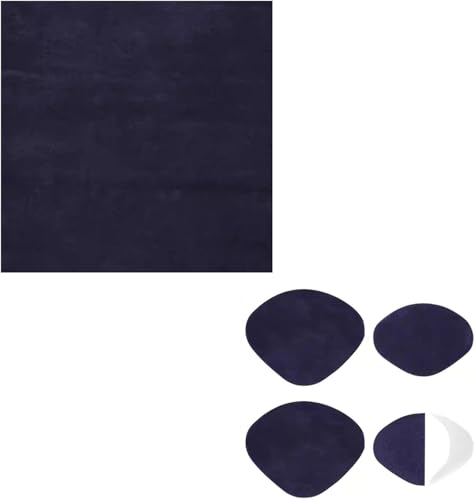 ZGHQHCDRH Fersenreparaturpflaster, Selbstklebendes Innenschuh-Flicken-Set for Reparaturlöcher, Sneaker-Fersen-Reparaturflicken, weich und langlebig(Purple) von ZGHQHCDRH