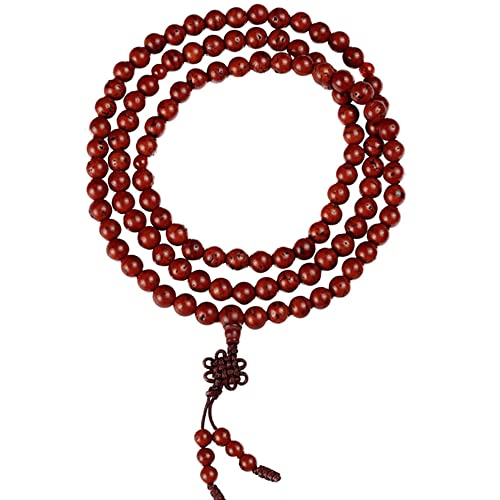 ZGHQHCDRH Rosenkranz-Armband, Phoenix Eye Bodhi Perlen Armband Halskette 108 tibetische Mala Buddha Rosenkranz for Männer Frauen Gebet Meditation Chanting von ZGHQHCDRH