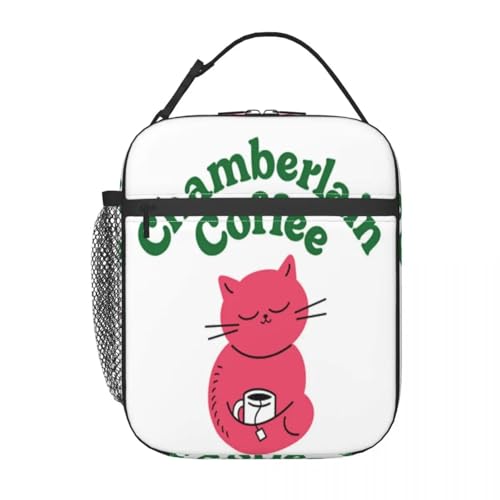 ZGHQHCDRH Sorglose Katze Kämmerer Kaffee Ein Lunchbag von ZGHQHCDRH