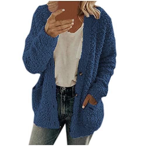 ZGNB Cardigan Damen Lang Damen Strickjacke Winter Strickpullover Cardigan Vorne Offen Cover Up Hollow Out Sweater Jacke von ZGNB