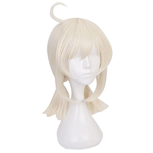 Anime Cosplay Perücke für Spiel Genshin Impact Cosplay Perücken mit gratis Perückenkappe (Klee) von ZGNGLIZ