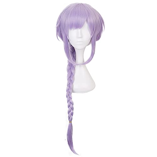 Anime Cosplay Perücke für Spiel Genshin Impact Cosplay Perücken mit gratis Perückenkappe (Qiqi) von ZGNGLIZ