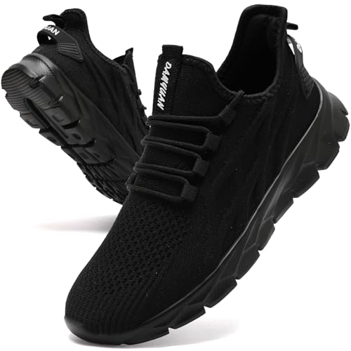 ZGPWZWL Turnschuhe Damen Hallenschuhe Walkingschuhe Laufschuhe Sportschuhe Fitness Sneakers Trainers für Running Outdoor Sommer Schuhe Turnschuhe Schwarz Größe 40 EU von ZGPWZWL