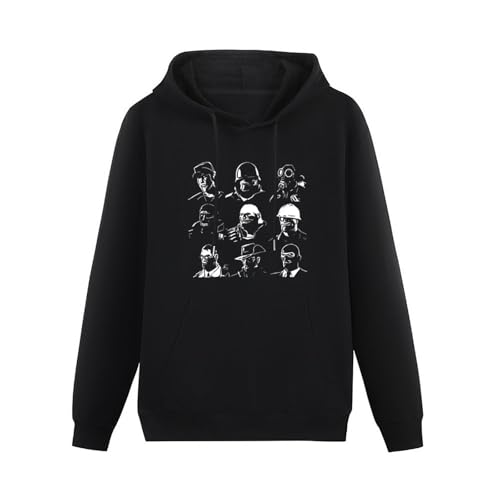ZHAIFAN TF2 Mercenaries Essential Black Mens Pullover Printed Hoodies Unisex Sweatshirts L ZHAIFAN TF2 Mercenaries Essential Black Mens Pullover Printed Hoodies Unisex Sweatshirts L von ZHAIFAN