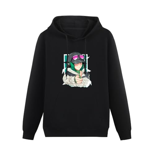 ZHAIFAN Tatou Ela R6S Rainbow Six Siege Black Mens Pullover Printed Hoodies Unisex Sweatshirts M ZHAIFAN Tatou Ela R6S Rainbow Six Siege Black Mens Pullover Printed Hoodies Unisex Sweatshirts M von ZHAIFAN