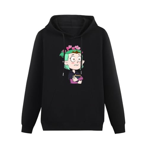 ZHAIFAN The Owl House LGBT Anime Amity Blight Blushing Black Mens Pullover Printed Hoodies Unisex Sweatshirts L ZHAIFAN The Owl House LGBT Anime Amity Blight Blushing Black Mens Pullover Printed Hoodies Unisex Sweatshirts L von ZHAIFAN