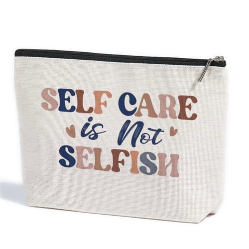 Motivierende Make-up-Tasche, inspirierende Geschenke für Frauen, Bewusstsein für psychische Gesundheit, Stressabbau, Geschenke für weibliche Psychologin, Therapeutin, Beraterin, Freundschaft, von ZHAMEN