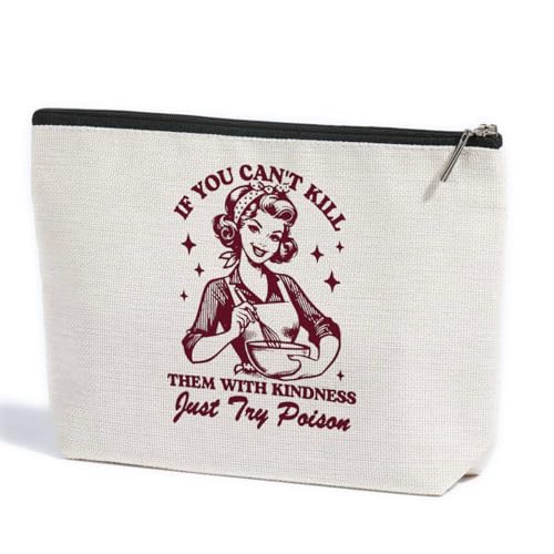 ZHAMEN Lustige Make-up-Tasche für Hausfrauen, lustige Geschenke, Gag-Geschenke, sarkastische Kosmetiktasche, Neuheit Geschenke für Frauen, weibliche Mutter, Mehrfarbig 1274, 10.5"x 7"x 2.5" ZHAMEN Lustige Make-up-Tasche für Hausfrauen, lustige Geschenke, Gag-Geschenke, sarkastische Kosmetiktasche, Neuheit Geschenke für Frauen, weibliche Mutter, Mehrfarbig 1274, 10.5"x 7"x 2.5" von ZHAMEN