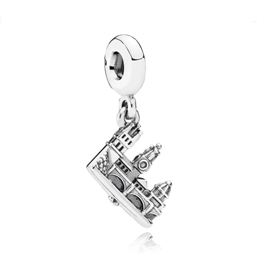 ZHANGCHEN 925 Sterling Silber Perle Charles Bridge Dangle Charm Mode Frauen Pandora Armband Armreif Geschenk DIY Schmuck von ZHANGCHEN