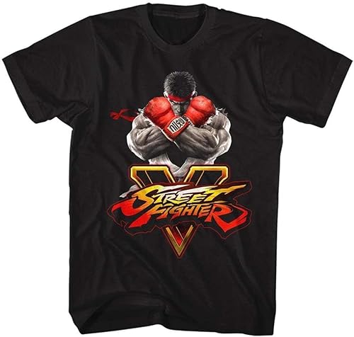 A&E Designs Street Fighter V Logo 2 T-Shirt(X-Large) von ZHAO41XIONG