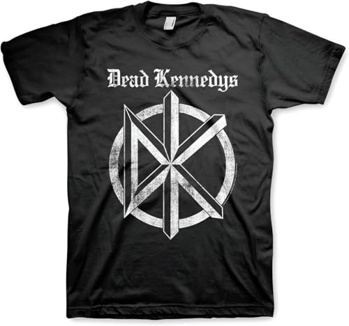 Dead Kennedys Men's Old English Distressed Logo T-Shirt Black Officially Licensed Merchandise(3X-Large) von ZHAO41XIONG