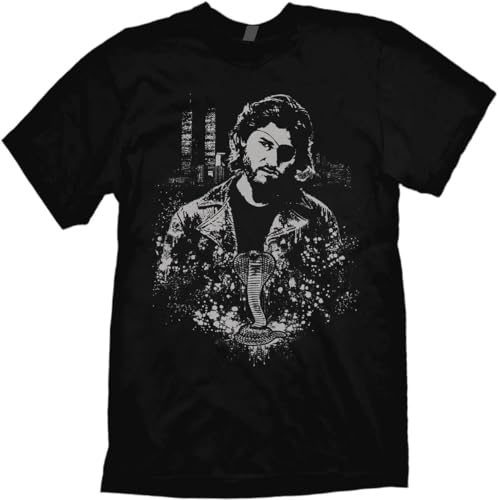 Escape from New York T-Shirt Snake Plissken Artwork by Jared Swart(Small) von ZHAO41XIONG