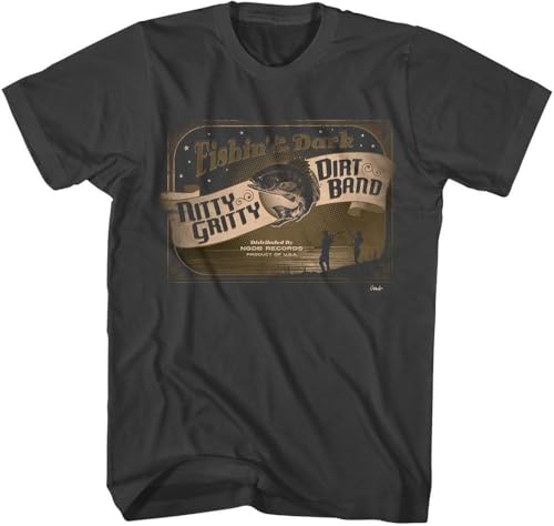 Nitty Gritty Dirt Band - Mens Ngdb Fishin in The Dark Short Sleeve T-Shirt(Medium) von ZHAO41XIONG