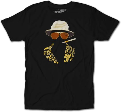 theCHIVE Fear and Loathing in Las Vegas Johnny Depp Hunter S. Thompson T-Shirt(3X-Large) von ZHAO41XIONG