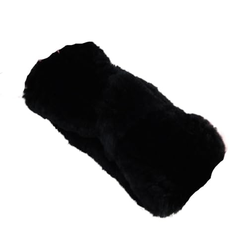 Stirnband 2 Stück Damen Stirnband Winter Herbst Elastischer Halsschal for Haarband Damen Winter Stirnband(Black) von ZHAOQIN