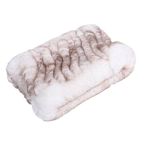 Stirnband Winter Haarband Gestricktes Stirnband Winter Warme Ohrenwärmer Halswärmer Snood Infinity Schal Winter Stirnband(White) von ZHAOQIN