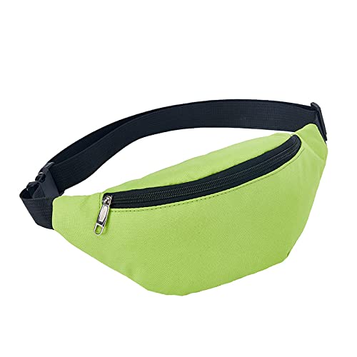 Bauchtasche Hüfttasche Damen Gürteltasche Reise Herren Bauchtasche Hüfttasche Damen Brusttasche Bauchtasche Geldbörse(Green) von ZHAOSHIXU