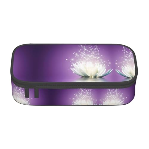 Federmäppchen mit Cartoon-Haien, Volldruck-Design, Mehrzweck-Organizer, strapazierfähiges Oxford-Gewebe, mehrere Fächer, Lotusblüte lila, Einheitsgröße, Schulranzen Federmäppchen mit Cartoon-Haien, Volldruck-Design, Mehrzweck-Organizer, strapazierfähiges Oxford-Gewebe, mehrere Fächer, Lotusblüte lila, Einheitsgröße, Schulranzen von ZHAOUR