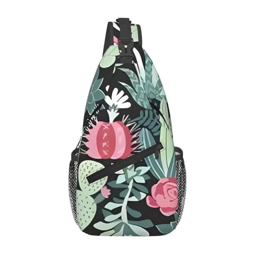 ZHAOUR Afrika Elefant Druck Kreuz Brusttasche - Leichter Wanderrucksack mit Reißverschlüssen, Reisetuch für Unisex Alltag & Outdoor, A7ee6b7db5860ad7fb56e2b36a60a39 (1), Einheitsgröße von ZHAOUR
