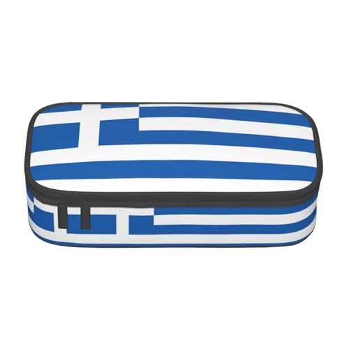 ZHAOUR Federmäppchen mit Flagge der Republik Kroatien, Volldruck-Design, Mehrzweck-Organizer, strapazierfähiges Oxford-Gewebe, mehrere Fächer, Griechische Flagge, Einheitsgröße, Schulranzen ZHAOUR Federmäppchen mit Flagge der Republik Kroatien, Volldruck-Design, Mehrzweck-Organizer, strapazierfähiges Oxford-Gewebe, mehrere Fächer, Griechische Flagge, Einheitsgröße, Schulranzen von ZHAOUR