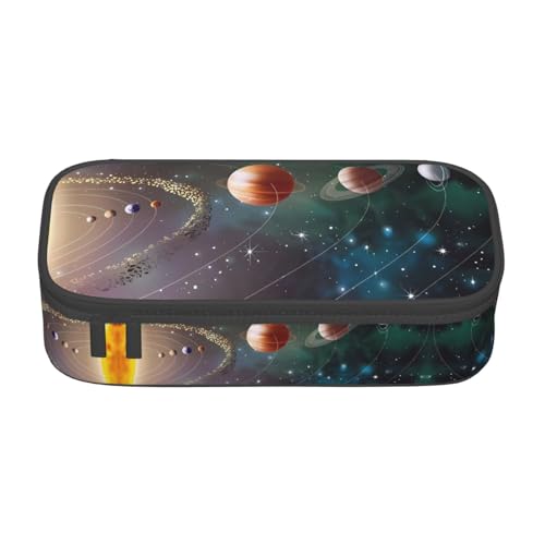 ZHAOUR Federmäppchen mit Kuhmuster, Volldruck-Design, Mehrzweck-Organizer, strapazierfähiges Oxford-Gewebe, mehrere Fächer, Planet Space Sonnensystem, Einheitsgröße, Schulranzen ZHAOUR Federmäppchen mit Kuhmuster, Volldruck-Design, Mehrzweck-Organizer, strapazierfähiges Oxford-Gewebe, mehrere Fächer, Planet Space Sonnensystem, Einheitsgröße, Schulranzen von ZHAOUR