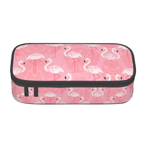 ZHAOUR Federmäppchen mit Kuhmuster, Volldruck-Design, Mehrzweck-Organizer, strapazierfähiges Oxford-Gewebe, mehrere Fächer, Sommer Flamingo Palmblätter, Einheitsgröße, Schulranzen ZHAOUR Federmäppchen mit Kuhmuster, Volldruck-Design, Mehrzweck-Organizer, strapazierfähiges Oxford-Gewebe, mehrere Fächer, Sommer Flamingo Palmblätter, Einheitsgröße, Schulranzen von ZHAOUR
