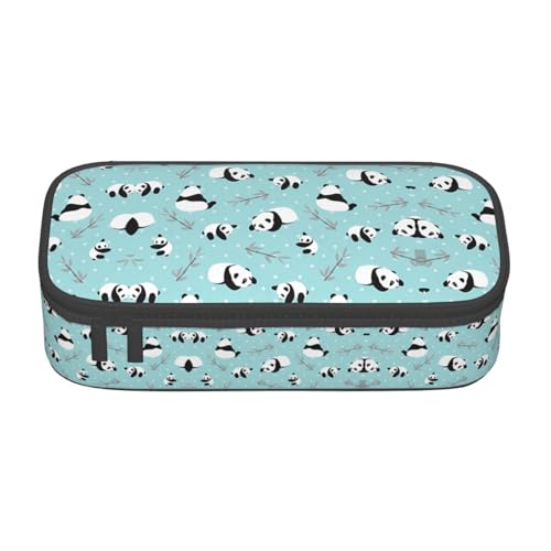ZHAOUR Federmäppchen mit Pferd- und Rosen-Volldruck-Design, Mehrzweck-Organizer, strapazierfähiges Oxford-Gewebe, mehrere Fächer, Cartoon-Pandabär, Einheitsgröße, Schulranzen ZHAOUR Federmäppchen mit Pferd- und Rosen-Volldruck-Design, Mehrzweck-Organizer, strapazierfähiges Oxford-Gewebe, mehrere Fächer, Cartoon-Pandabär, Einheitsgröße, Schulranzen von ZHAOUR