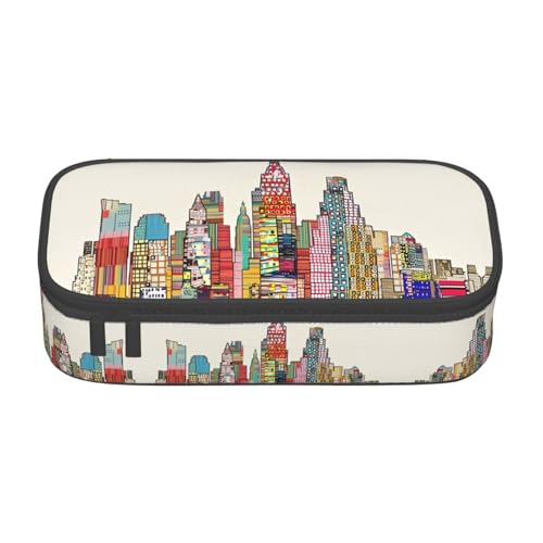 ZHAOUR Federmäppchen mit digitalem Camouflage-Volldruck-Design, Mehrzweck-Organizer, strapazierfähiges Oxford-Gewebe, mehrere Fächer, Cartoon Austin Texas, Einheitsgröße, Schulranzen ZHAOUR Federmäppchen mit digitalem Camouflage-Volldruck-Design, Mehrzweck-Organizer, strapazierfähiges Oxford-Gewebe, mehrere Fächer, Cartoon Austin Texas, Einheitsgröße, Schulranzen von ZHAOUR