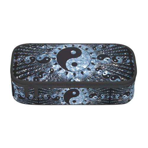 ZHAOUR Federmäppchen mit digitalem Camouflage-Volldruck-Design, Mehrzweck-Organizer, strapazierfähiges Oxford-Gewebe, mehrere Fächer, Ying-Yang-Diagramm., Einheitsgröße, Schulranzen ZHAOUR Federmäppchen mit digitalem Camouflage-Volldruck-Design, Mehrzweck-Organizer, strapazierfähiges Oxford-Gewebe, mehrere Fächer, Ying-Yang-Diagramm., Einheitsgröße, Schulranzen von ZHAOUR