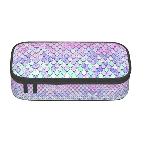 ZHAOUR Federmäppchen mit hellem Kastanienbraunem Volldruck-Design, Mehrzweck-Organizer, strapazierfähiges Oxford-Gewebe, mehrere Fächer, Meerjungfrauenwaage, Einheitsgröße, Schulranzen ZHAOUR Federmäppchen mit hellem Kastanienbraunem Volldruck-Design, Mehrzweck-Organizer, strapazierfähiges Oxford-Gewebe, mehrere Fächer, Meerjungfrauenwaage, Einheitsgröße, Schulranzen von ZHAOUR