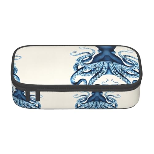 ZHAOUR Federmäppchen mit roter Ziegelmauer-Textur, Volldruck-Design, Mehrzweck-Organizer, strapazierfähiges Oxford-Gewebe, mehrere Fächer, Oktopus, Einheitsgröße, Schulranzen ZHAOUR Federmäppchen mit roter Ziegelmauer-Textur, Volldruck-Design, Mehrzweck-Organizer, strapazierfähiges Oxford-Gewebe, mehrere Fächer, Oktopus, Einheitsgröße, Schulranzen von ZHAOUR
