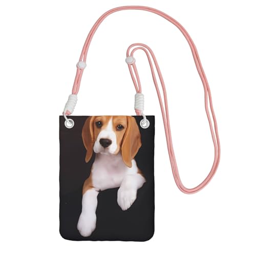 ZHAOUR Schwarze Universal-Crossbody-Tasche – leichte, ovely Haustier-Hunde-Geldbörse, Beagle-Druck, perfekt zum Einkaufen und für Outdoor-Aktivitäten, rose, Einheitsgröße ZHAOUR Schwarze Universal-Crossbody-Tasche – leichte, ovely Haustier-Hunde-Geldbörse, Beagle-Druck, perfekt zum Einkaufen und für Outdoor-Aktivitäten, rose, Einheitsgröße von ZHAOUR