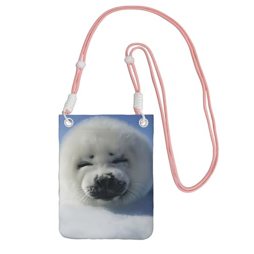 ZHAOUR Schwarze Universal-Crossbody-Tasche – leichte Geldbörse mit Eisbär-Druck, perfekt zum Einkaufen und für Outdoor-Aktivitäten, rose, Einheitsgröße ZHAOUR Schwarze Universal-Crossbody-Tasche – leichte Geldbörse mit Eisbär-Druck, perfekt zum Einkaufen und für Outdoor-Aktivitäten, rose, Einheitsgröße von ZHAOUR