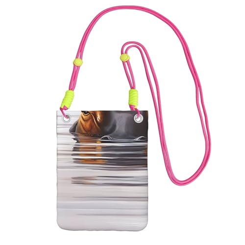ZHAOUR Schwarze Universal-Crossbody-Telefontasche – leichte Geldbörse mit Nilpferd-Druck, perfekt zum Einkaufen und für Outdoor-Aktivitäten, Fuchusia, Einheitsgröße ZHAOUR Schwarze Universal-Crossbody-Telefontasche – leichte Geldbörse mit Nilpferd-Druck, perfekt zum Einkaufen und für Outdoor-Aktivitäten, Fuchusia, Einheitsgröße von ZHAOUR