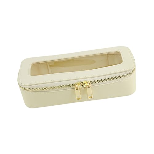 ZHAPEG Stilvolle Make-up-Pinsel-Organizer für Damen und Profis, mit robusten PU-PVC-Materialien und eleganten Designs von ZHAPEG