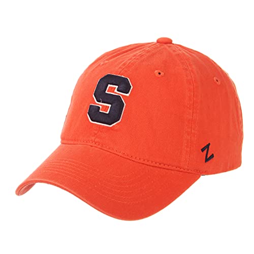 Zephyr NCAA Syracuse Orange Herren Scholarship Relaxed Hat, verstellbare Größe, Teamfarbe von ZHATS