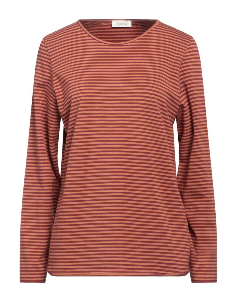 ZHELDA T-shirts Damen Rostrot von ZHELDA