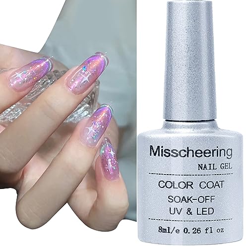 Katzenaugen Lackgel Bunt Reflektierend Universeller Nagellack Lack Maniküre Nagel UV Gel Zubehör Für Frauen Magnetischer Nagellack Nagelkunstzubehör Bunter Nagellack Nagellack Für Frauen von ZHENBYR