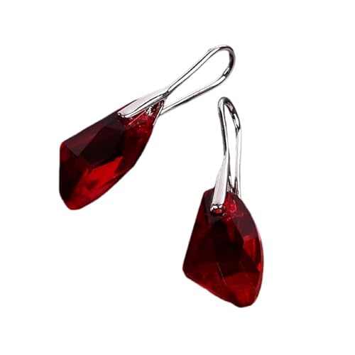 ZHENL Ohrringe Aus Stein,Silberne Ohrhaken, Kristalle, Steinanhänger, Damen-Ohrschmuck, Minimalistische Ohrringe Mit Roten Edelsteinen Für Frauen, Reinigendes Magnetfeld, Stilvolles Pendeln ZHENL Ohrringe Aus Stein,Silberne Ohrhaken, Kristalle, Steinanhänger, Damen-Ohrschmuck, Minimalistische Ohrringe Mit Roten Edelsteinen Für Frauen, Reinigendes Magnetfeld, Stilvolles Pendeln von ZHENL