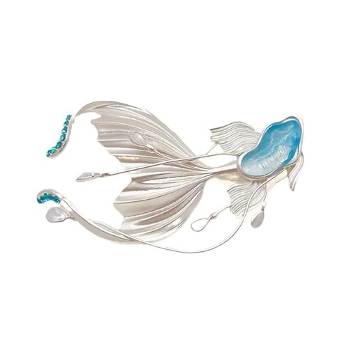 Corsage Pin Fish Form Brosche Einzigartige Pin Kleidung Schmucklegierung Textur Für Freundschaft Und Feiern Fisch Geeignet von ZHENNB