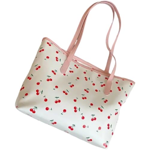 Elegante Bögen Achselbeutel Große Kapazität Schultertasche Satchel Achselbeutel Trendy Office Handtasche Für Frauen Und Mädchen Ästhetische Tasche von ZHENNB