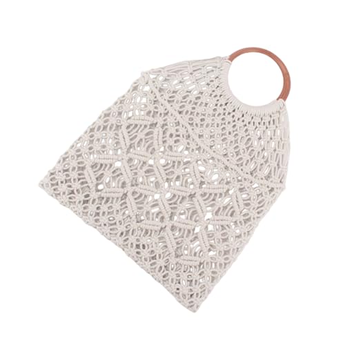 Großkapazität Strandtasche Urlaub Baumwollseil Reisen Trendy Handtasche Handgewebt Jeden Tag Frauen Frauen Urlaub von ZHENNB