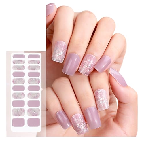 Modische, halbgehärtete Gel-Aufkleber mit Sternmuster, geeignet für modebewusste Frauen von ZHENNB