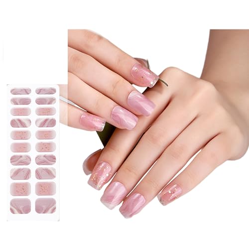 Modische, halbgehärtete Gel-Aufkleber mit Sternmuster, geeignet für modebewusste Frauen von ZHENNB