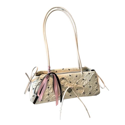 Modische Umhängetasche Für Frauen Stilvolle Unterarm Schöne Bögen Achselhöhle Weibliche Obergrenze Trendige Handtasche Frauen Schulter PU Leder Achselhilfe Schöne Bögen Handtasche Für Jeden Tag von ZHENNB