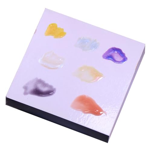 Nailart Mixing Toner Papier Doppelseitiges Maniküre-Zubehör Professionelle Nägel Blätter Papier von ZHENNB