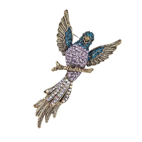 Retro Hawks Pin Juwelry Sprudel Verziert Cartoon Styles Mehrzweck Wege Legierung Für Frauen Männer Geburtstagsfeier Geschenk Sturdy Legierung Retro Hawks Brosche Brosche von ZHENNB