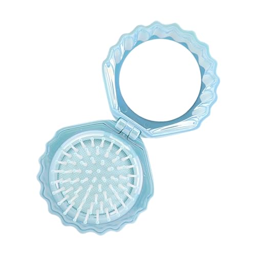 Shellform Kammluft Gepolsterte Faltbare Haarbürste Kompaktes Reisedesign Für Frauen Mädchen Geschenk Haarpflegemittel Kamm Kamm von ZHENNB