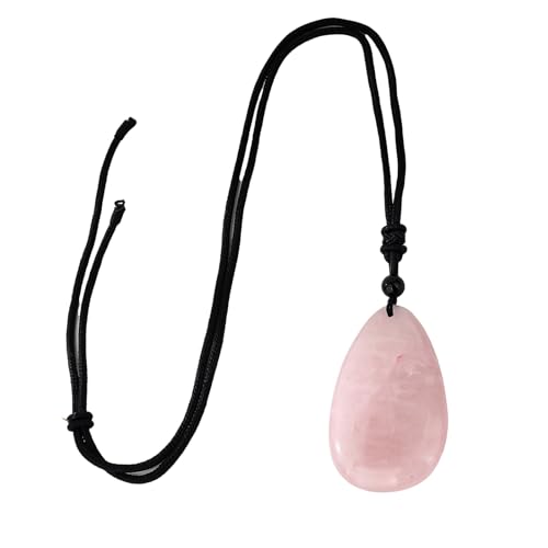 ZHENNB Anpassbare Geflochtene Kabelkristall Halskette Einstellbare Länge Neckketten Handgefertigt Elegantes Tägliches Schmuckgeschenk Verstellbarer Kristall Anhänger Halskette von ZHENNB